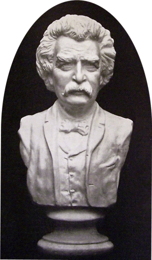 Mark Twain Bust for 70th Birthday