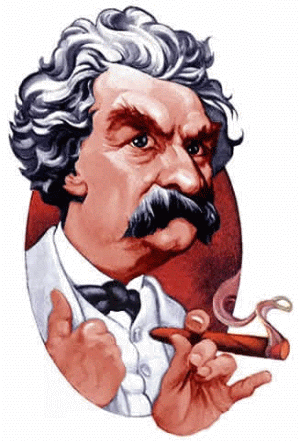 Twain Carricature